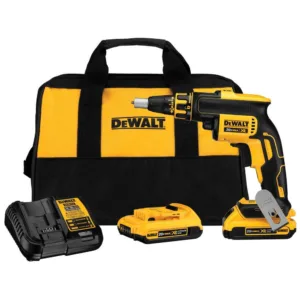 20-Volt MAX XR Lithium-Ion Cordless Brushless Drywall Screw Gun Kit