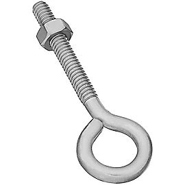 Stainless Steel Eye Bolt - 1/4" x 3" for Home Use