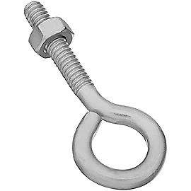 1/4" x 2-1/2" Stainless Steel Eye Bolt - Durable, Easy Install