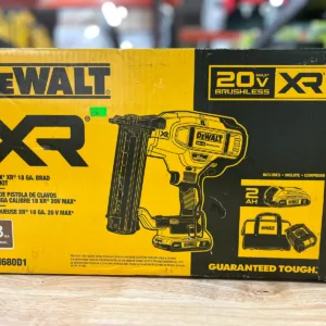 20-Volt Max Lithium-Ion 18-Gauge Cordless Brad Nailer Kit