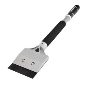 Husky 4 in. Heavy-Duty Floor Paint Scraper with Soft Grip Handle