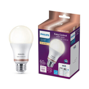 Philips 60W Soft White Smart Wi-Fi Light Bulb