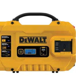 3-Way 1000-Watt Power Inverter Compatible with 20-Volt XR 5 AH Lithium-Ion Batte