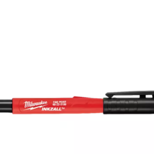 INKZALL Black Fine Point Jobsite Permanent Marker (2-Pack)