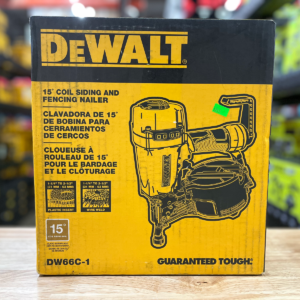 Pneumatic 15-Degree Coil Siding Nailer