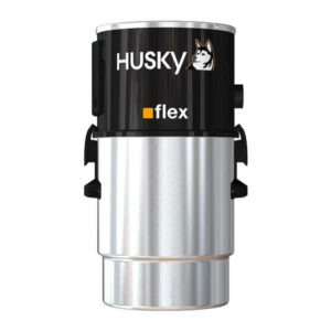 Husky Central Vacuum Flex with Accessories and Electric Power Head