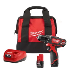 M12 12-Volt Lithium-Ion Cordless 3/8 in. Drill/Driver Kit