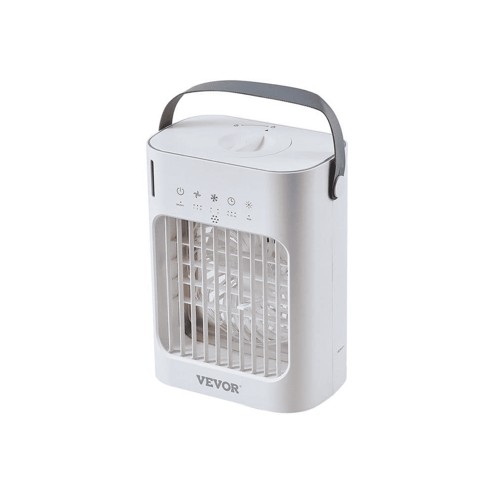 VEVOR Portable Air Conditioner, 4-in-1 Evaporative Air Cooler, 3-Speed Mini Air