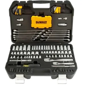 1/4 in. x 3/8 in. Drive Polished Chrome Mechanics Tool Set (142-Piece)