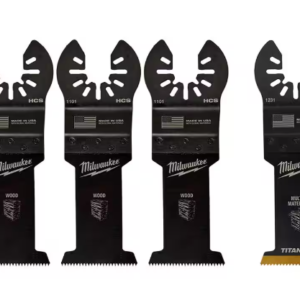 1-3/8 in. Multi-Tool Oscillating Blade Set (4-Piece)