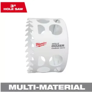3 in. Hole Dozer Carbide Hole Saw