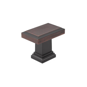 Richelieu Hardware Mirabel Collection 1-1/2 in. (38 mm) Classic Brushed Oil-Rub
