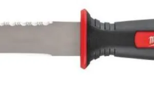 11 in. Stainless Steel Clip Point Partially Serrated Duct Knife