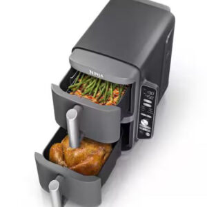 NINJA Double Stack Xl 10 Qt. 2-Basket Air Fryer With 6 in 1 Cooking Programs, Co