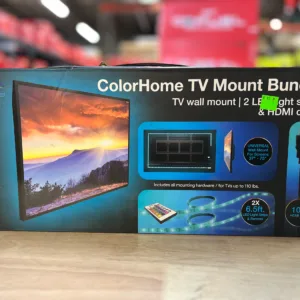 Tzumi Aura LED 65 in. TV Mount Combo 18-PC PDQ 9536HD