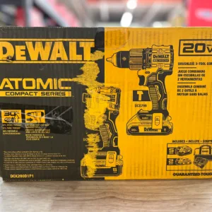DEWALT ATOMIC 20-Volt Lithium-Ion Cordless 2-Tool Combo Kit with 5.0 Ah and 2.0