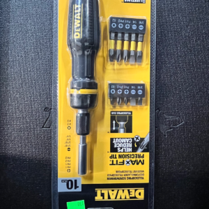 DEWALT Max Fit Telescoping Ratcheting Multi-Bit Combination Screwdriver Set 10-