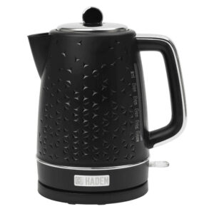 HADEN Starbeck 7 Cups Black Cordless Electric Kettle