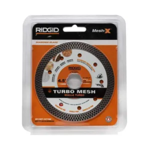 RIDGID 4.5 in. Continuous Rim Blade with Mesh Rim