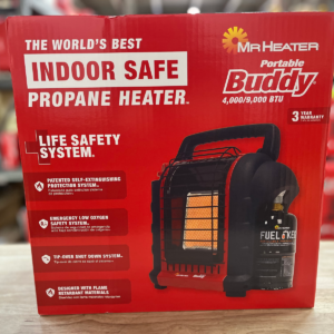 Mr. Heater Portable Buddy 9,000 BTU Radiant Propane Indoor/Outdoor Space Heater