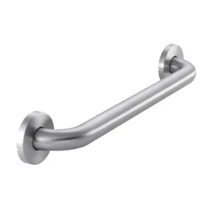 Glacier Bay 18 in. L x 3.1 in. ADA Compliant Grab Bar in Brushed Stainless Stee