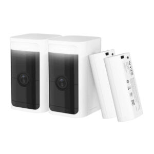 Wyze Battery Cam Pro 2 Pack Wireless Indoor Outdoor Home Security Camera