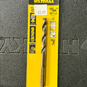 17/64 in. Black and Gold Split Point Drill Bit