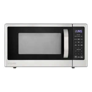 Vissani 1.1 cu. ft. Countertop Microwave in Fingerprint Resistant Stainless Ste