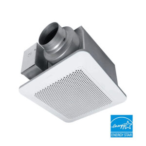 Panasonic Whisper Choice DC Pick-A-Flow 80/110 CFM Ceiling Bathroom Exhaust Fan