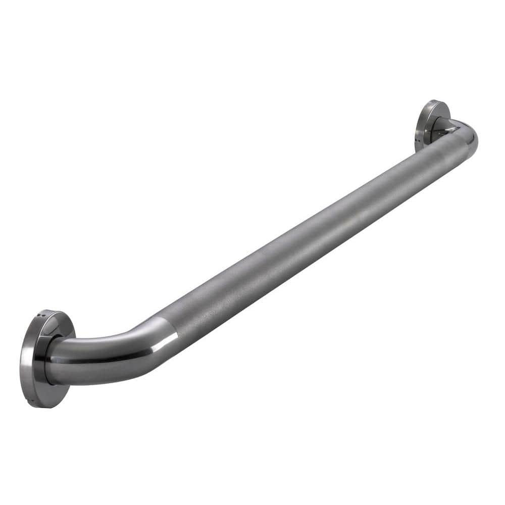 Glacier Bay 42 in. x 1-1/2 in. Concealed Peened ADA Compliant Grab Bar in Polis