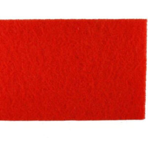 12 in. x 18 in. Non-Woven Red Buffer Pad