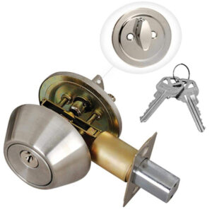 Stainless Steel Single Cylinder Deadbolt
