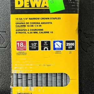 DEWALT 1/4in Crown Staples