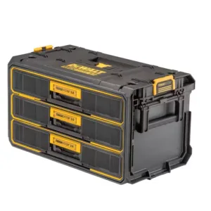 Toughsystem 2.0, 12.3 in. W Tool Box 3-Drawer