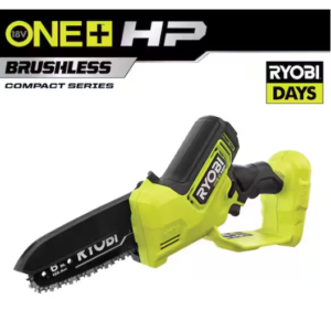 ONE+ HP 18V Brushless 6 in. Battery Compact Pruning Mini Chainsaw (Tool Only)