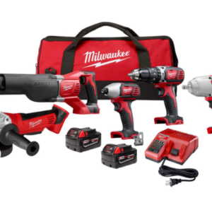 Milwaukee M18 Cordless Combo Tool Kit (5-Tool) 2697-25