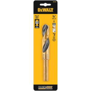 DEWALT 3/4 in. Black and Gold Twist Drill Bit DW1625 G