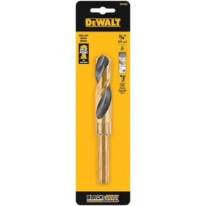 DEWALT 3/4 in. Black and Gold Twist Drill Bit DW1625 G