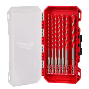 Shockwave Carbide Hammer Drill Bit Kit (7-Piece)