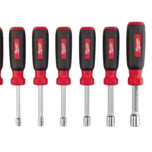 7-Piece Metric Hollow Shaft Nut Driver Set