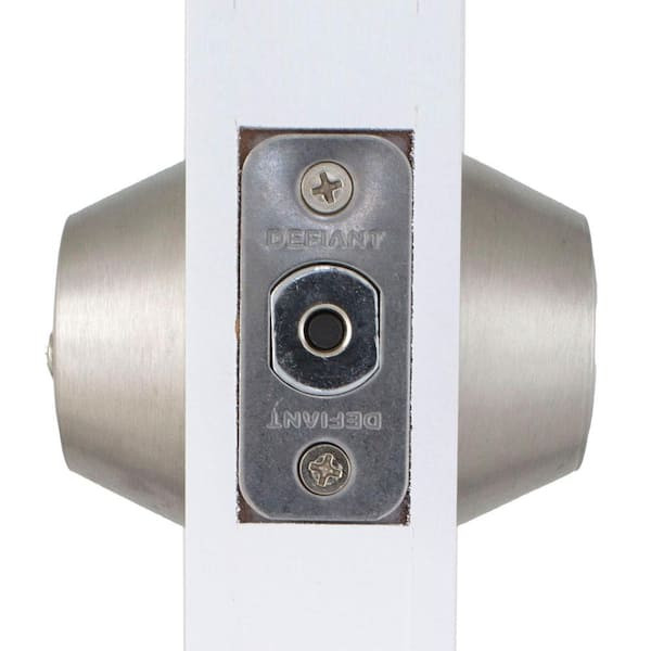 Defiant Stainless Steel Double Cylinder Deadbolt