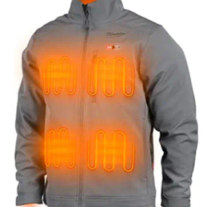 M12 Heated Toughshell Jacket, Medium, Gray (Jacket Only)