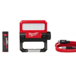 550 Lumens LED REDLITHIUM USB Pivoting Flood Light