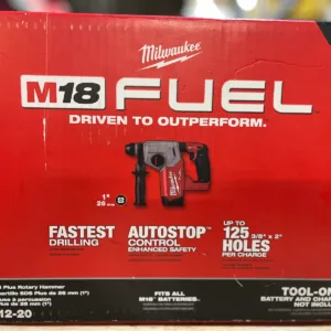 M18 FUEL 18V Lithium-Ion Brushless Cordless 1 in. SDS-Plus Rotary Hammer (Tool-O