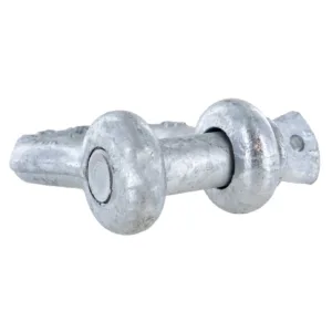 1/2" Galvanized Screw Pin Anchor Shackle - 2 Ton