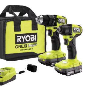 ONE+ HP 18V Brushless Cordless Compact 1/2 in. Drill and Impact Driver Kit with