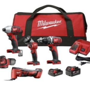 Milwaukee 2691-25MT 18v M18 Lithium-Ion Cordless Combo Tool Kit 5 Piece