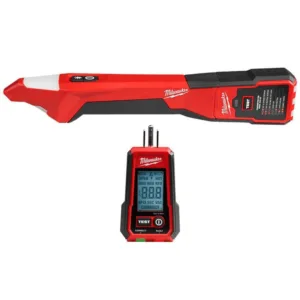 Milwaukee Digitial Circuit Breaker Finder with Digital GFCI Receptacle Tester 2