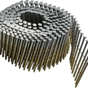 DEWALT 2 in. x 0.99 in. Metal Coil Nails 3600 per Box
