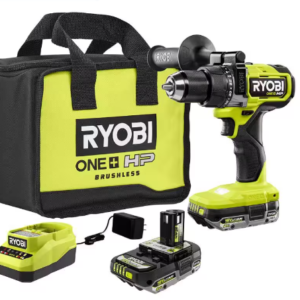 ONE+ HP 18V Brushless Cordless 1/2 in. Hammer Drill Kit with (2) 2.0 Ah Batterie